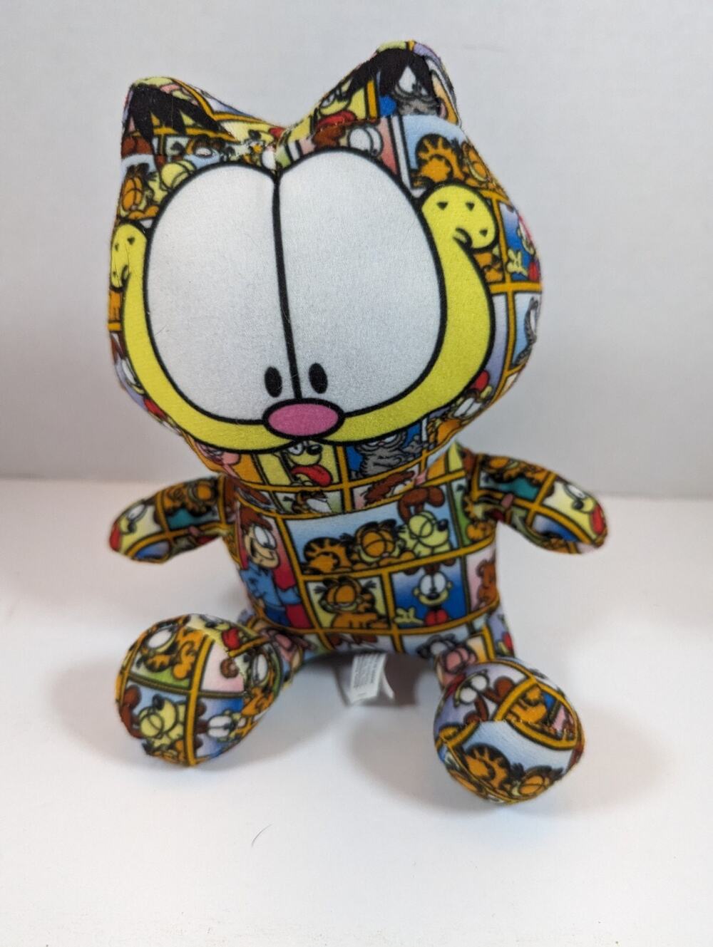 Garfield Comic Print Plush Stuffed Animal Toy Cartoon 2022 Toy Factory 7"